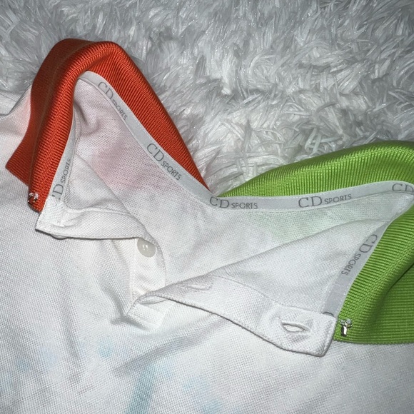 Authentic Christian Dior Sports Polo Shirt Size M - Picture 12 of 13